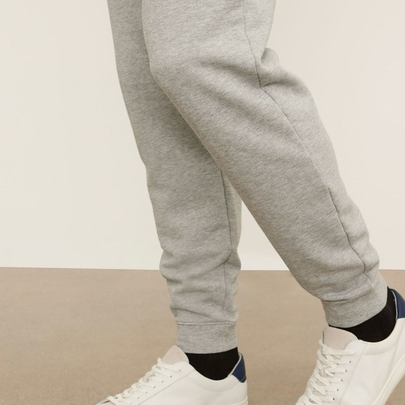 Vince Men's French Terry Heather Gray Jogger Pants Size XL - Picture 2 of 14